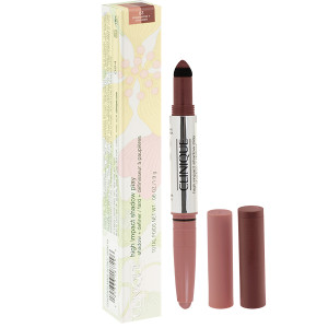CLINIQUE HIGH Impact Shadow Play™ Shadow + Definer - Strawberries + Chocolate produkt kosmetyczny 1,9 g
