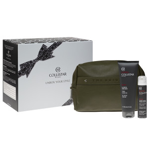 COLLISTAR SET (Collistar UOMO Shower GEL + MINI FOAM + Pouch) żel pod prysznic 250 ml