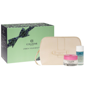 COLLISTAR SET (Idroattiva Moisturizing Cream + MINI Biphase + Cosmetics Bag) krem pielęgnacyjny 50 ml