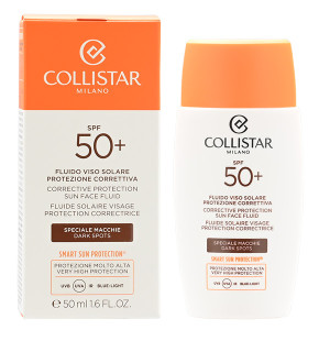COLLISTAR SUN FACE Fluid Corrective Protection Special Stains Spf50+ produkt kosmetyczny 50 ml