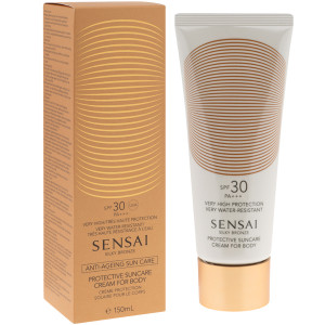 KANEBO SENSAI Silky Bronze Protective Suncare Cream FOR BODY SPF 30+ krem pielęgnacyjny 150 ml