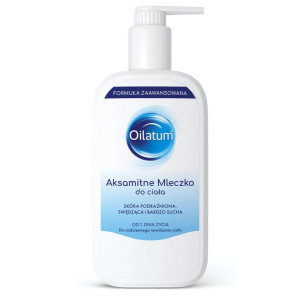 Oilatum Formuła zaawansowana aksamitne mleczko do ciała do skóry suchej i podrażnionej 400ml