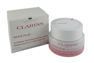 CLARINS White PLUS Brightening AND Renewing Night Gel-Mask maska pielęgnacyjna 50 ml