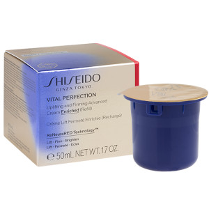 SHISEIDO VITAL PERFECTION U&F ADVANCED CREAM ENRICHED 50ML REFILL