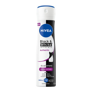 Nivea Black&White Invisible Authentic antyperspirant spray 150ml