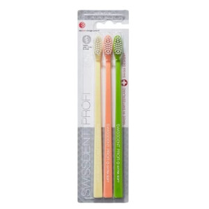 Swissdent Profi Gentle Extra Soft szczoteczka do zębów 2szt+1szt