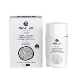 BASICLAB Micellis Enzymatyczny peeling myjący do skóry ultrawrażliwej 35 g