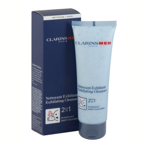 CLARINS MEN Exfoliating Cleanser 2IN1 DEEP Cleansing kosmetyk oczyszczający 125 ml