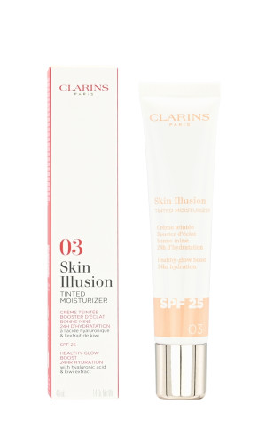 CLARINS SKIN Illusion Tinted Moisturizer Spf25 03 krem pielęgnacyjny 40 ml