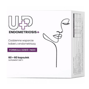 UP Health Pharma Endometriosis+ 60+ endometrioza suplement diety 120 kapsułek