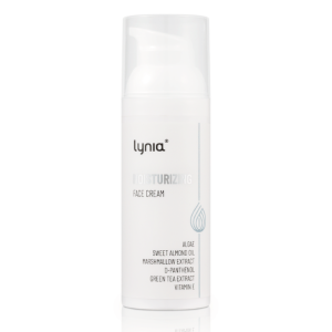 LYNIA krem nawilżający z migdałem, algami, zieloną herbatą oraz prawoślazem 50 ml
