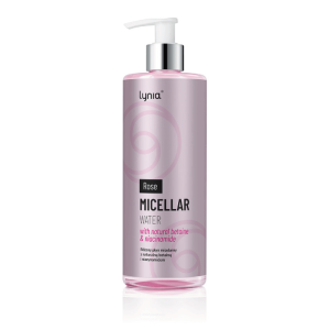 LYNIA Różany płyn micelarny z naturalną betainą i niacynamidem 400 ml