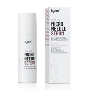 Lynia CUE+ ujędrniające serum mikroigłowe spikule z peptydami i egzopolisacharydami 30 ml