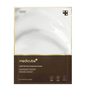 Medicube Deep Peptide Radiance Mask rozświetlająca maska w płachcie 27ml