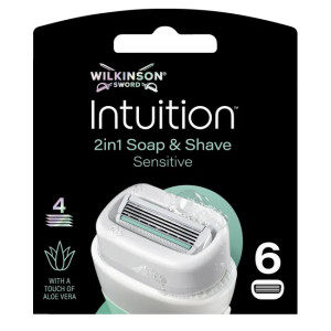 Wilkinson Intuition Sensitive wkłady z 4 ostrzami 6szt