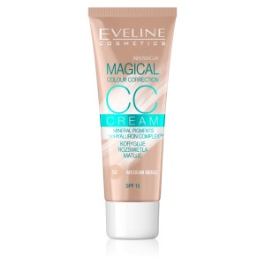 Eveline Cosmetics Magical Colour Correction CC multifunkcyjny podkład 52 Medium Beige 30ml