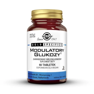 SOLGAR Modulator Glukozy - 60 Tabletek