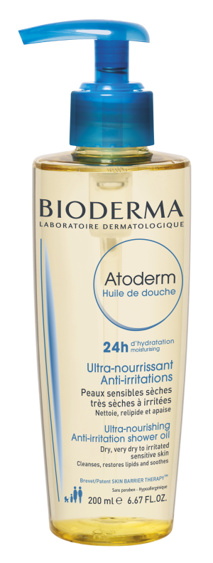BIODERMA ATODERM Huile de douche Olejek do mycia dla skóry suchej i atopowej- 200 ml