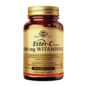 SOLGAR Ester-C Plus 500 mg - 50 Kapsułek