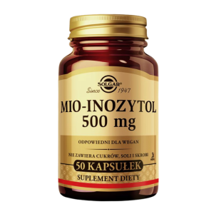 SOLGAR Mio-Inozytol 500 mg - 50 Kapsułek