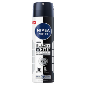Nivea Men Black & White Invisible Original antyperspirant spray 150ml