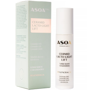 Asoa Ceramid Lacto-Light Lift lekki krem ceramidowy 50ml