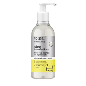 TOŁPA DERMO BODY STOP IMPERFECTIONS. Kwasowa esencja do mycia ciała - 300 ml