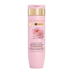 DERMIKA IDEAL SKIN Luksusowe różane mleczko do demakijażu - 200 ml
