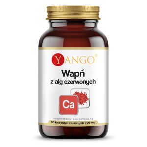 Yango Wapń z alg czerwonych suplement diety 90 kapsułek