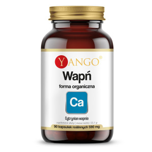 Yango Wapń forma organiczna suplement diety 90 kapsułek