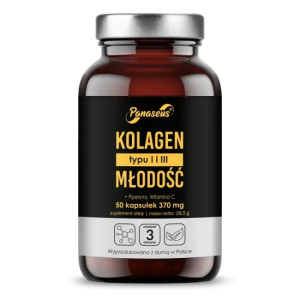Panaseus Kolagen Młodość suplement diety 50 kapsułek