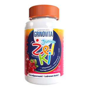 Grinovita Junior Żelki suplement diety 50 żelek pektynowych