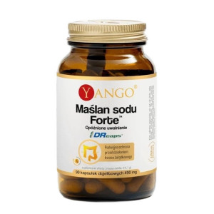 Yango Maślan sodu Forte suplement diety 90 kapsułek
