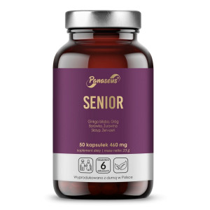 Panaseus Senior suplement diety 50 kapsułek