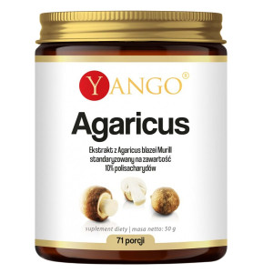 Yango Agaricus - ekstrakt 10% polisacharydów suplement diety 50g