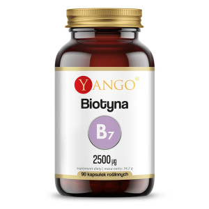 Yango Biotyna 2500mg suplement diety 90 kapsułek