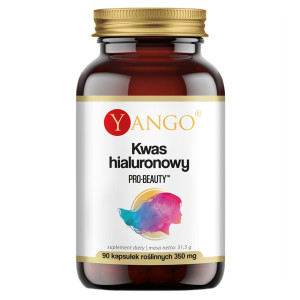 Yango Kwas hialuronowy Pro-Beauty suplement diety 90 kapsułek