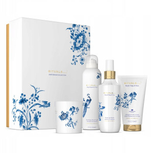 RITUALS SET (Amsterdam Foaming Shower GEL + BODY Cream + Scented Candle HOME Perfume ) perfumy 200 ml