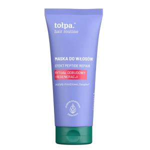 TOŁPA Hair Routine Maska do włosów efekt peptide repair, odbudowuje i regeneruje - 200 ml