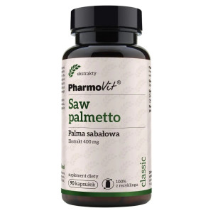 Pharmovit Saw Palmetto 400 mg suplement diety 90 kapsułek