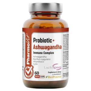 Pharmovit Probiotic + Ashwagandha suplement diety 60 kapsułek