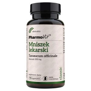 Pharmovit Mniszek Lekarski 300 mg suplement diety 90 kapsułek