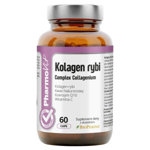 Pharmovit Kolagen Rybi Complex Collagenium suplement diety 60 kapsułek