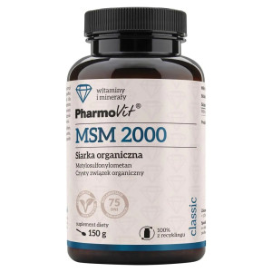 Pharmovit MSM 2000 Siarka organiczna suplement diety 150g