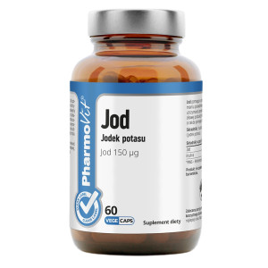 Pharmovit Jod Jodek Potasu 150 µg suplement diety 60 kapsułek