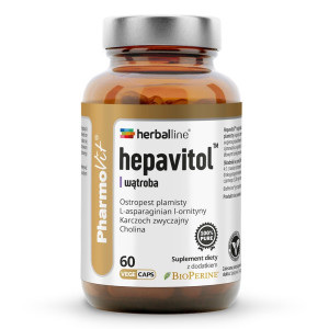 Pharmovit Hepavitol™ Wątroba suplement diety 60 kapsułek