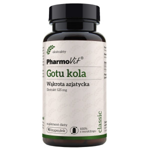 Pharmovit Gotu Kola 125 mg suplement diety 90 kapsułek