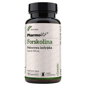 Pharmovit Forskolina 200 mg suplement diety 90 kapsułek