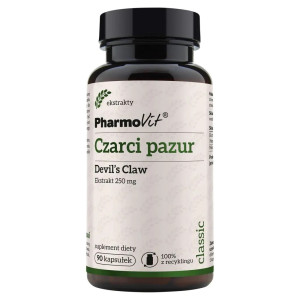 Pharmovit Czarci Pazur 250 mg suplement diety 90 kapsułek