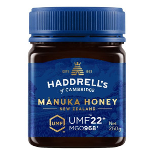 Haddrell's Manuka Honey miód manuka UMF22+ MGO968+ 250g